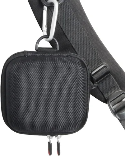 Miniatura 6 de Hermitshell Funda de viaje para impresora de bolsillo Phomemo M02 / Phomemo M02 Pro/Phomemo M02S (negro exterior + interior azul claro)