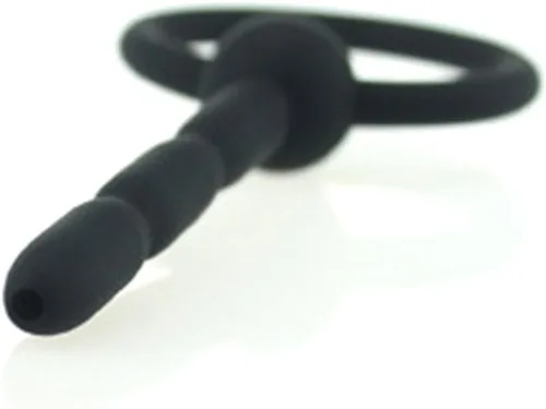 Miniatura 4 de Enchufe de pene de silicona hueca y flexible