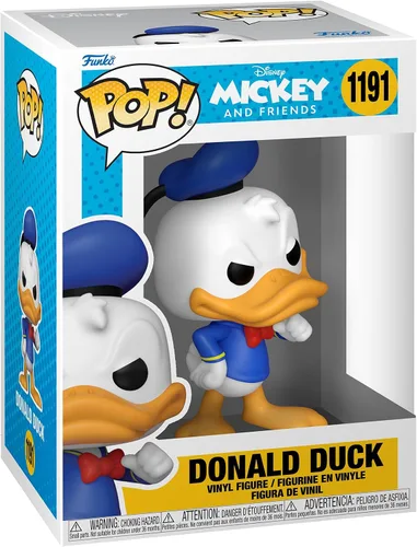 Funko POP! Disney: Clásicos - Pato Donald - Figura de vinil coleccionable - Idea de regalo - Mercancía oficial - para niños y adultos - Fans de