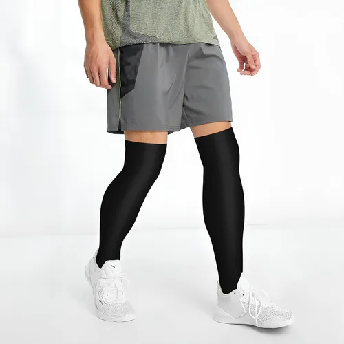 Miniatura 2 de CHARMKING Calcetines de compresión (3 pares) calcetines de compresión hasta la rodilla para mujeres y hombres, medias para correr, ciclismo