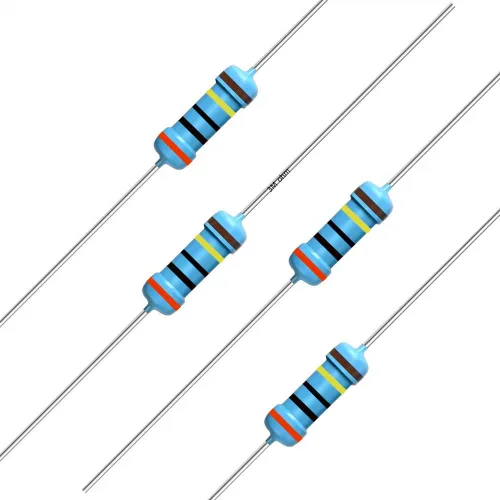 Miniatura 23 de California JOS 100 unidades de resistencia de 0.12 ohmios 1/4w (0.25 W) Resistencia fija de película metálica de tolerancia ±1%, más de 189 valores