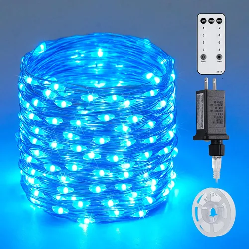 Miniatura 5 de JMEXSUSS VFairy Lights Luces de Navidad Enchufables Naranja Morado