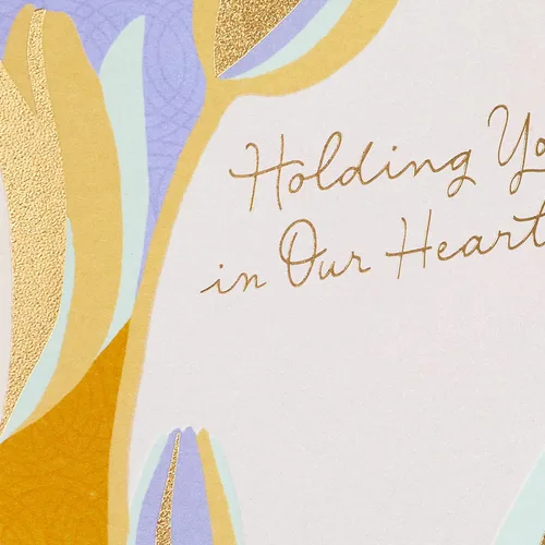 Miniatura 4 de Hallmark Tarjeta de condolencias de ambos o de todos (teniéndote en nuestros corazones)