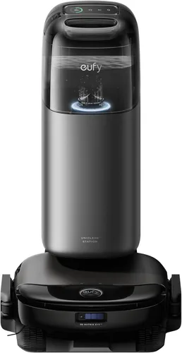 Miniatura 9 de eufy (Como Nuevo) Robot Aspirador Omni C20, Combo de Robot Aspirador y Mopa, Autovaciado, Lavado y Secado Automático de Mopa para Limpieza Sin