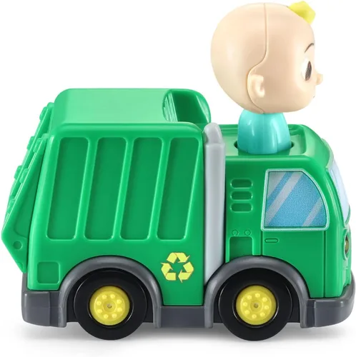 Miniatura 9 de VTech CoCoMelon Go! Go! Smart Wheels Camión y pista de reciclaje de JJ