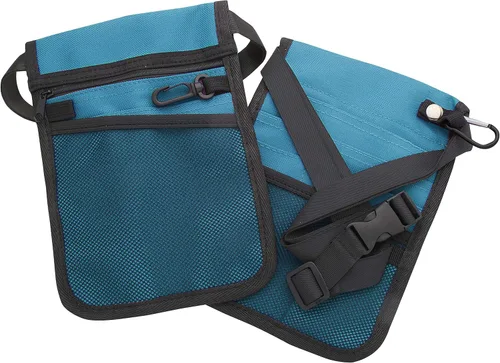 Miniatura 4 de ASA TECHMED Organizador de enfermera para cinturón, bolsa de cadera, organizador médico para enfermeras, EMT, CNA Verde