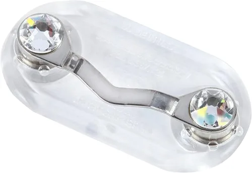 Miniatura 9 de Readerest Soporte magnético de acero inoxidable para gafas, clip para tarjetas de identificación, lectores y soporte para lentes de sol, accesorio