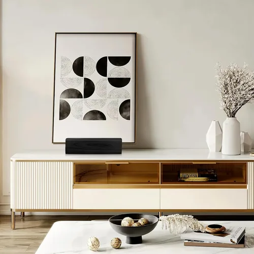 Miniatura 4 de Uonlytech Soporte de madera para espejo de piso, soporte antideslizante para espejo de habitación, soporte para dormitorio, sala de estar, baño