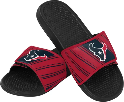 Miniatura 10 de FOCO mens NFL Team Logo Legacy Sport Slide Sandals
