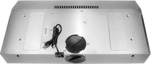 Miniatura 13 de COSMO COS-5MU36 Campana extractora de conductos para debajo del gabinete de la colección Delta de 36 pulgadas, controles de botón, filtros Acero