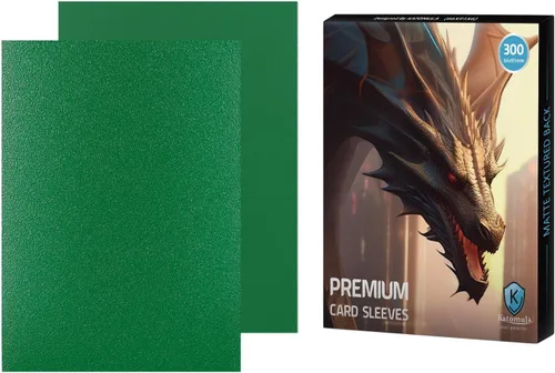 Miniatura 13 de 1000 unidades de fundas para cartas MTG, fundas transparentes delanteras con parte trasera texturizada, protectores de mazo de cartas