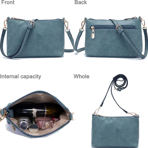 Miniatura 7 de Bolsos cruzados grandes para mujer, bolso de hombro para mujer, bolso y cartera para mujer, bolsos Hobo