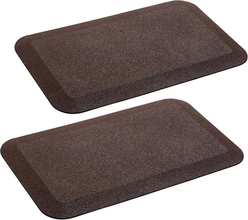 Playsafer Tapete de goma de seguridad para columpios y toboganes, 1 pulgada de grosor x 24 pulgadas de ancho x 40 pulgadas de largo (paquete de 2,