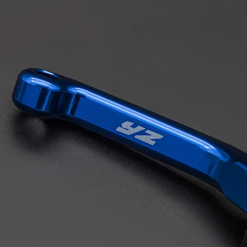 Miniatura 6 de Krace Juego de palancas de freno y embrague pivotantes CNC para motocross de bicicleta de tierra compatible con YZ80/85 2001 2002 2003 2004 2005