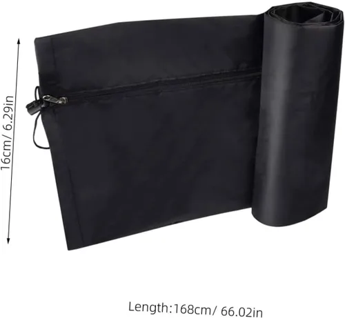 Miniatura 2 de Cabilock Cubierta de rejilla de secado para paraguas para patio al aire libre, cubierta de paraguas impermeable rotativa para el hogar, ropa sucia