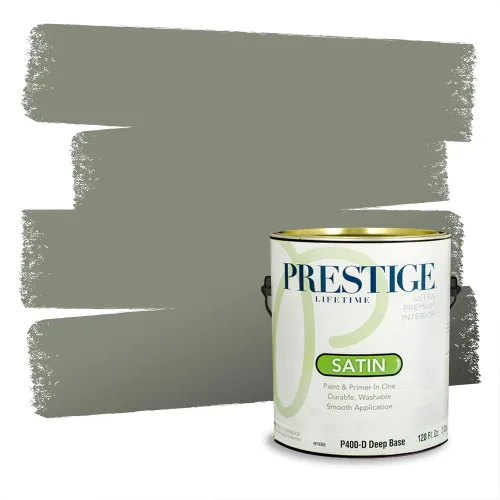 Miniatura 574 de Prestige Paints - pintura de exterior y pintura de imprimación en una, E100-T-6006-10AVP