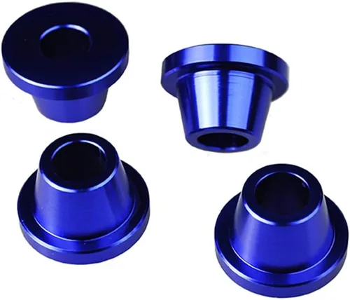 SCAR Manilla de Manillar de Goma Amortiguador Cónicos Sólidos Compatible con YAMAHA YZF YZFX WRF 250 450 YZ450F WR250F WR450F YZ450FX 14-26 - Azul