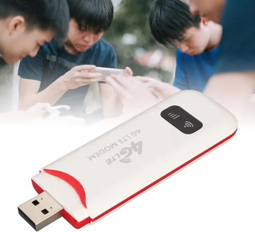 Miniatura 4 de Módem USB 4G LTE, enrutador portátil con ranura para tarjeta SIM, mini router de punto de acceso de viaje de alta velocidad de 300 Mbps, dongle
