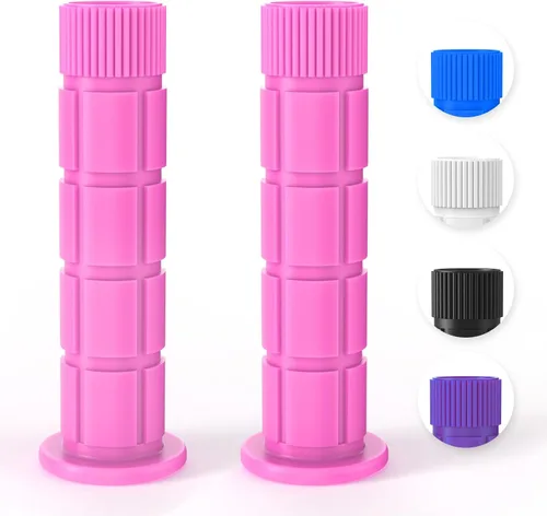 Miniatura 12 de SAPLIZE Bike Handlebar Grips, for Kids Girls Boys Bikes, Balance Bikes, Road Bikes and Sctoors, Length 4.9", Soft and Comfortable