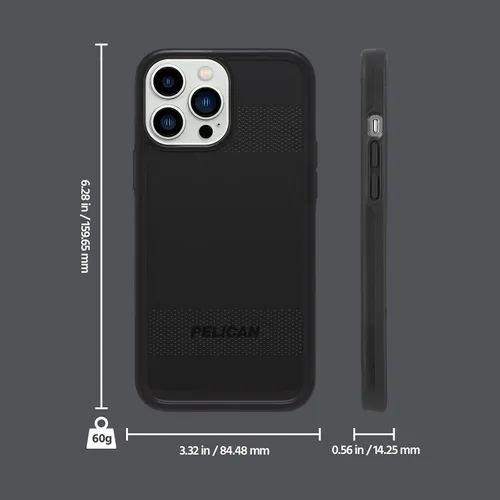 Miniatura 7 de Pelican Protector Series - Funda para iPhone 13 Pro, compatible con MAGSAFE. Compatible con accesorios y cargadores MAGSAFE. Protección contra