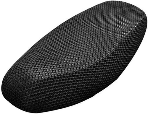 Miniatura 7 de Funda de asiento AUTUT para motocicleta de malla Rojo