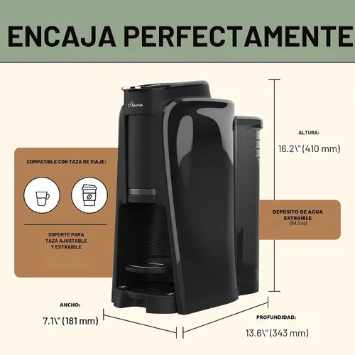 Miniatura 6 de Flavia Aroma Brewer - Máquina de café, hace café, lattes, té y otras bebidas calientes o heladas con paquetes frescos de una sola porción, varios