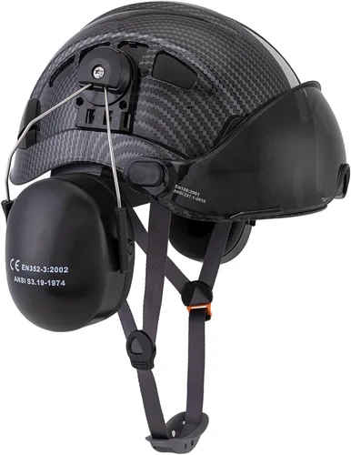 Miniatura 14 de Cascos de Seguridad para Construcción Aprobados por ANSI Z89.1 OSHA, LOHASPRO Casco Duro Ventilado Naranja para Hombres Trabajadores con Correa