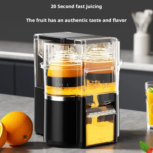 Miniatura 3 de 100W Electric Juicer Machine – 500ml Twin Citrus Juice Maker with 18000 RPM High-Speed Motor, Easy-to-Clean & Dishwasher-Safe Parts, Fresh