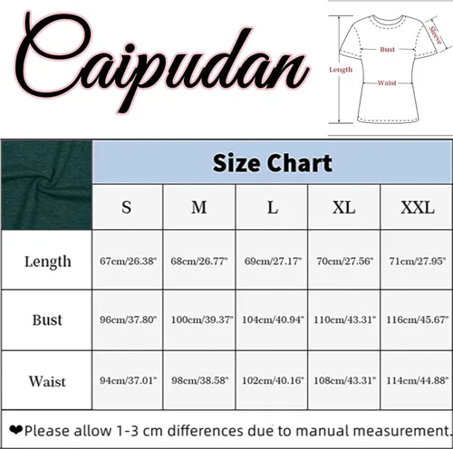 Miniatura 7 de Camiseta de manga corta con estampado de corazón para mujer, camiseta con estampado de corazón y estampado de corazón
