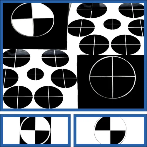 Atlas Auto Sports - Compatible con BMW - Calcomanías Superpuestas de Vinilo Negro Mate para Todos los Emblemas, Tapas, Logotipos, Roundels, Insignias