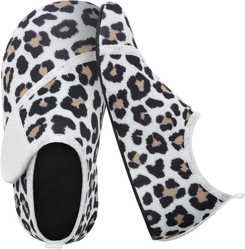 Miniatura 5 de Scurtain - Zapatos acuáticos para niños, calcetines acuáticos de secado rápido con sensación de pies descalzos para niños, niñas y bebés con suela