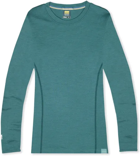 Miniatura 3 de MERIWOOL Camiseta térmica de manga larga para mujer 100 lana merina de peso medio para mujer