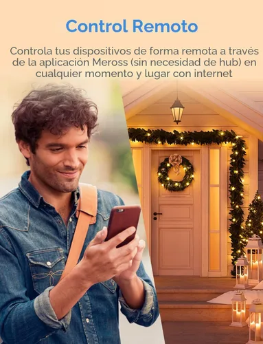 Miniatura 3 de meross Enchufe inteligente para exteriores compatible con Apple HomeKit, Siri, Alexa, Google Assistant y SmartThings, toma impermeable