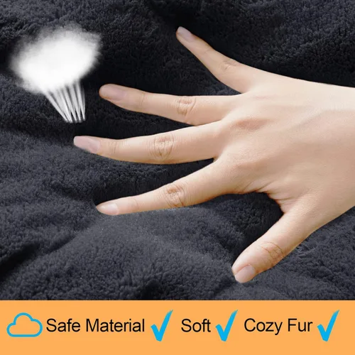Miniatura 4 de Camas para Perros Almohadilla para Jaula para Perros Extra Pequeños Cama Ultra Suave para Jaula de Perro Lavable y Antideslizante Almohadilla