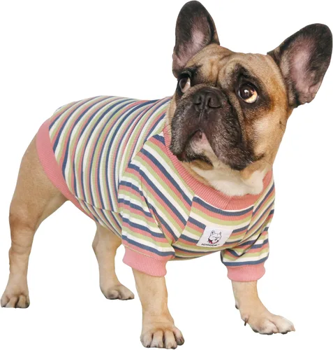 Miniatura 14 de iChoue - Pijamas y monos para mascotas, traje de cuerpo entero para perros medianos y grandes como para Corgi, Shiba Inu, Bulldog francés, Pug