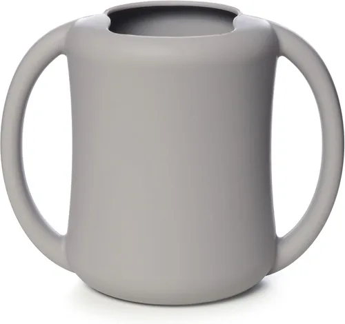 Miniatura 15 de PrimaStella Taza de entrenamiento de silicona para bebés y niños pequeños con asas (coral)