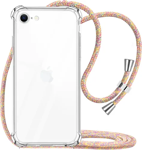Miniatura 34 de Funda para iPhone 11 con cuello transparente para colgar y colgar en el hombro, cubierta de teléfono cruzada, para mujeres y niñas, funda protectora