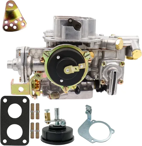 Miniatura 6 de NENKUTEN Nuevo Carburador 2 Barriles para Weber 32/36 DGV DGEV Estrangulador eléctrico 32x36 para Toyota Pickup Celica Corona 20R 22R Holley Mazda