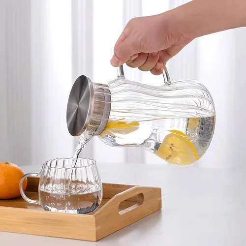 Miniatura 6 de STOBOK 2 tazas transparentes, 11.8 fl oz, tazas de vidrio en forma de calabaza con mango para leche, leche, capuchino, expreso, bebidas calientes