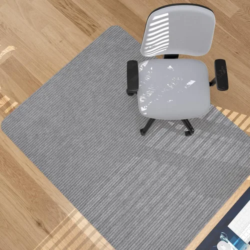 Miniatura 12 de Placoot Tapete para silla de escritorio para suelo de madera dura y azulejos 55"x35" Tapete para silla de oficina para sillas rodantes Grande