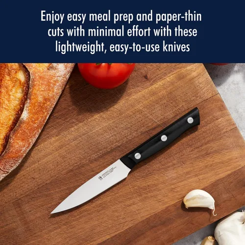 Miniatura 6 de HENCKELS Dynamic Razor-Sharp - Juego de cuchillos de 20 piezas, cuchillo de chef, cuchillo de pan, cuchillo de carne, diseño alemán informado por