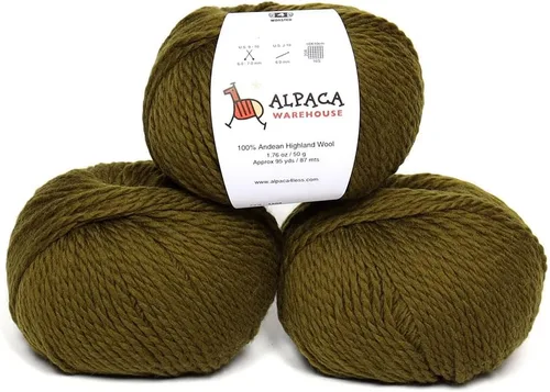 Miniatura 8 de Hilo 100% Lana Highland - Procedencia Directa de Perú - Celestialmente Suave y Perfecto para Tejer y Ganchillo (Blanco Alabastro, Estambre)