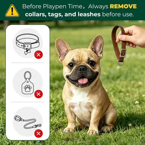 Miniatura 8 de FXW Rollick - Corralito para perros para patio, campamento con casa rodante, patentado, 24 pulgadas, 2 paneles