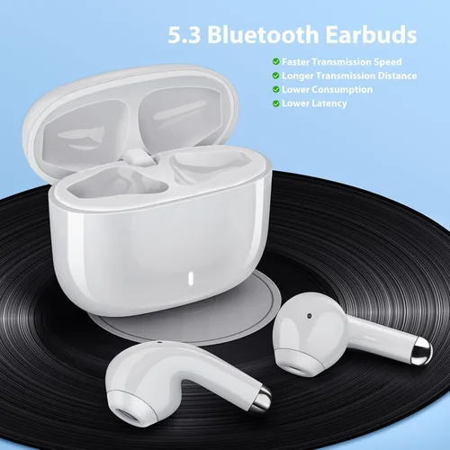 Miniatura 2 de Auriculares inalámbricos para Samsung S25 Ultra S26 S24 S23 Fe S22+, 5.3 auriculares Bluetooth con aislamiento de ruido con micrófono táctil HiFi