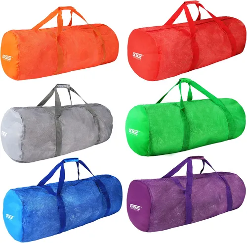 Bolsa deportiva de malla grande de alta resistencia, bolsa seca, equipo de buceo, bolsa de buceo con cremallera. Ideal para entrenamiento de Varios