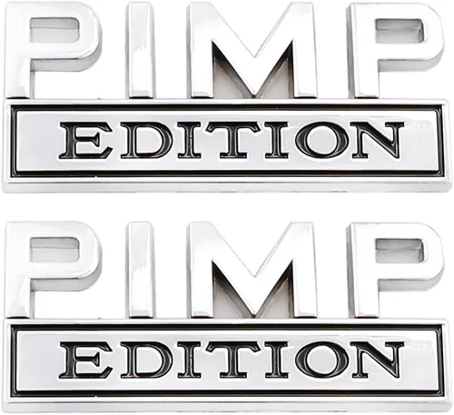 Miniatura 92 de Fuck IT Edition, emblema para el lado del coche, parte trasera, capó, puerta del maletero, 3D, para F 150, F250, F350, Silverdo, 1500, 2500, Sierra