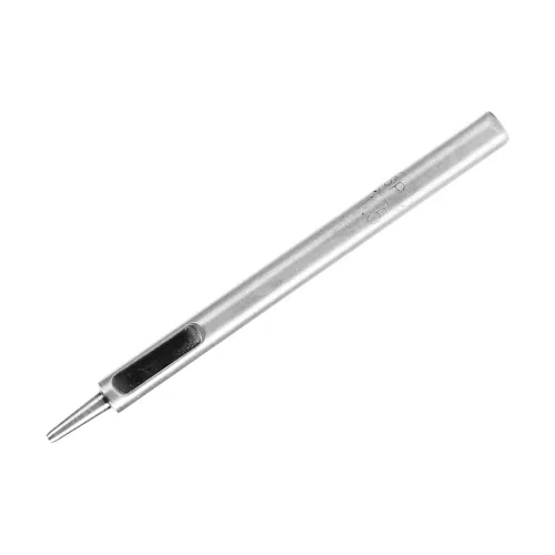 Miniatura 12 de WUTA Juego de perforadores SPC de 0.020 in de acero hueco perforador de cuero para correa de reloj