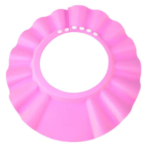 Miniatura 10 de Gorro de ducha seguro para champú, baño, protección, gorra de baño suave con visera ajustable para bebé, niño, niños... (Azul)