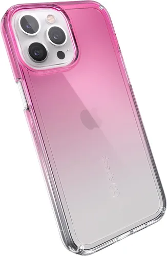 Miniatura 15 de Speck Funda delgada transparente para iPhone 13 Pro Max, protección contra caídas, compatible con carga inalámbrica, antiamarilleo