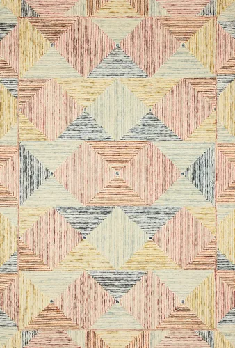 Miniatura 10 de Loloi II Spectrum Collection SPE-03 Charcoal/Multi 2'-3" x 3'-9" Accent Rug